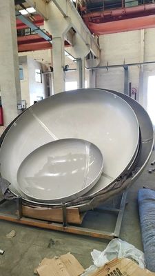 プロパンタンク 皿端 ステンレス鋼 皿頭 400mm 寸法