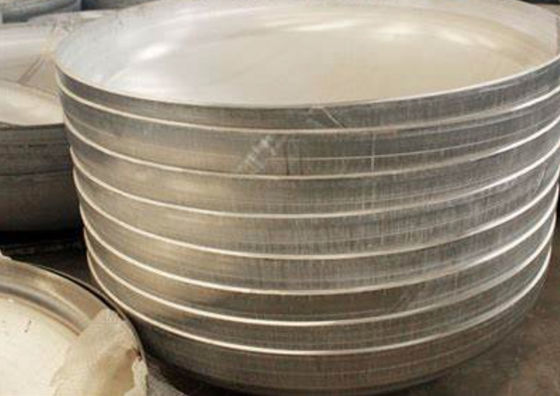 ASME プレート・ディッシュ・ヘッド 寸法 ニッケル合金 500mm 直径