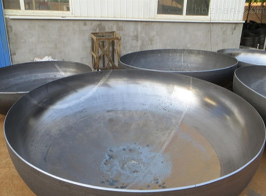 OEM 圧力容器頭 球状の王冠頭 炭素鋼 大直径