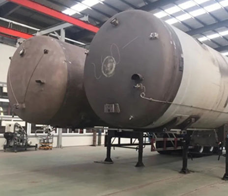 カーボン・スティール 丸型 パーソナライズド 圧力容器 ASME VIII Div. 1 圧力 フランジェス ロープ 溶接キャップ