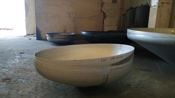 熱形半球型タンクヘッド 溶接接続のための炭素鋼